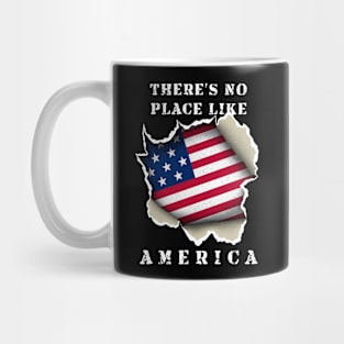 There's No Place Like America Mug